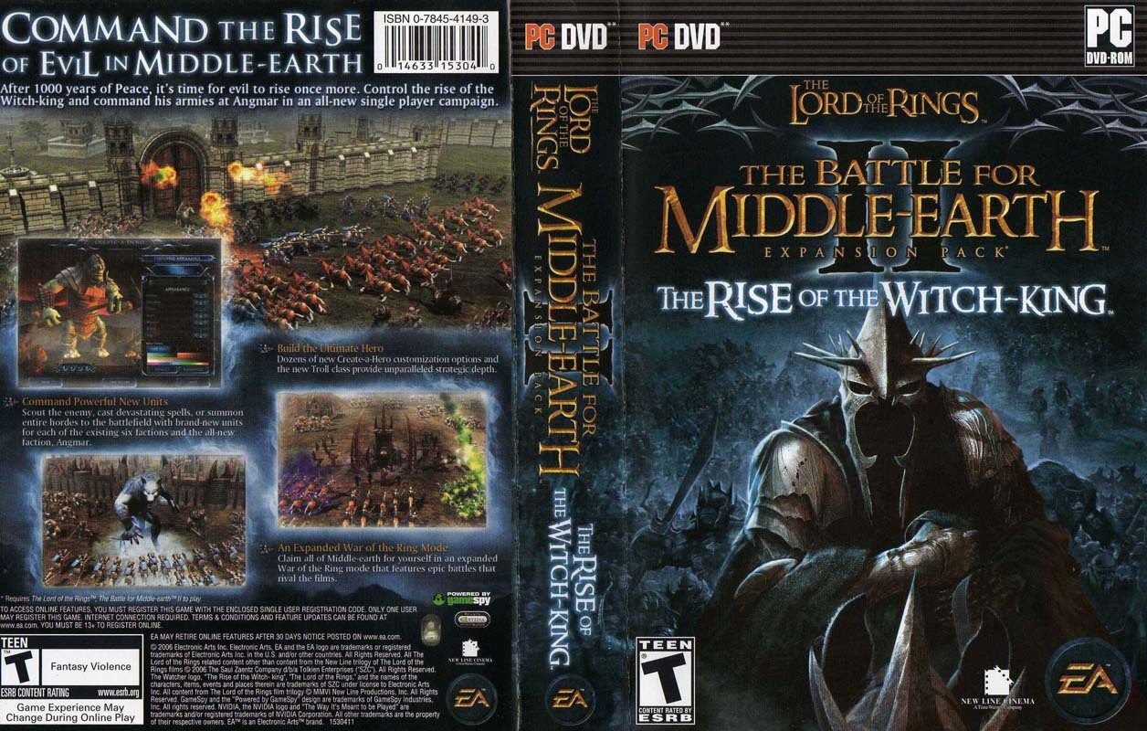 battle for middle earth cd key